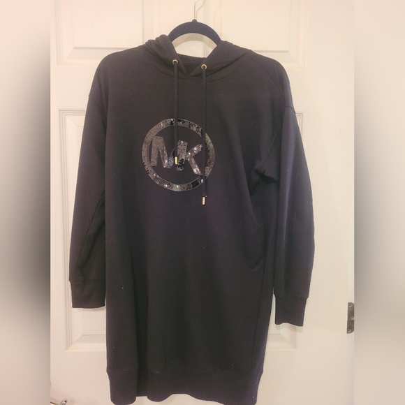Michael Kors Black Sweatshirt Dress - Picture 4 of 5